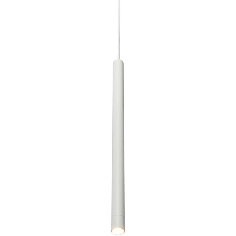 Qazqa - iconic frini - Système de rail spot luminaire plafond, plafonnier compatible pour led - 1 lumière - ø 3 cm - Blanc - Moderne - éclairage