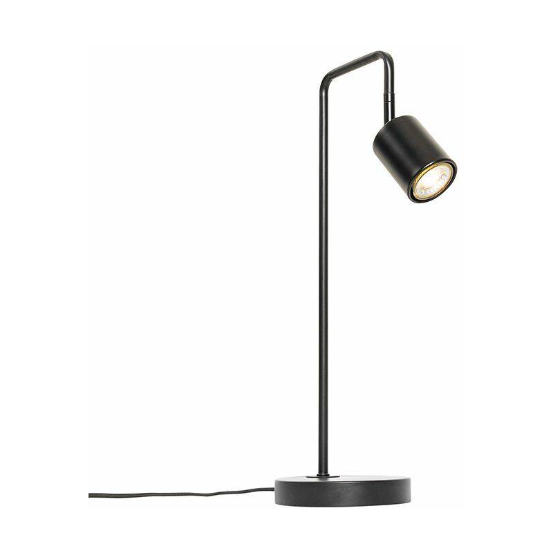 Qazqa - java - Lampe de table - 1 lumière - l 15 cm - Noir - Moderne - éclairage intérieur - Salon i Chambre i Cuisine i Salle à manger