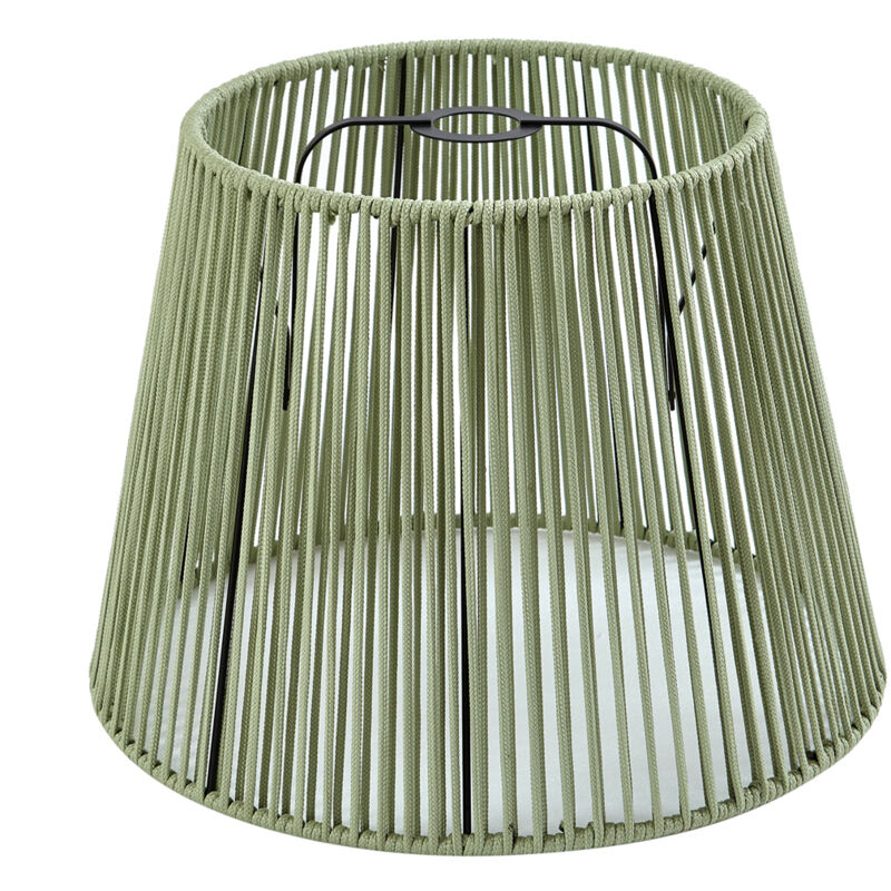 Jayla shade - Abatjour - ø 40 cm - Vert - Japandi - éclairage extérieur - Qazqa