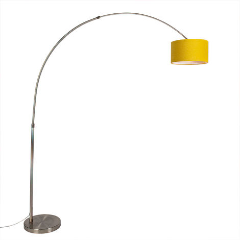 Brilliant Vessa Lampada da terra ad arco Cromo 92940/75