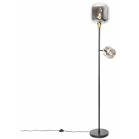 Tegna Lampada da terra Nero-Oro H3288511-DO1