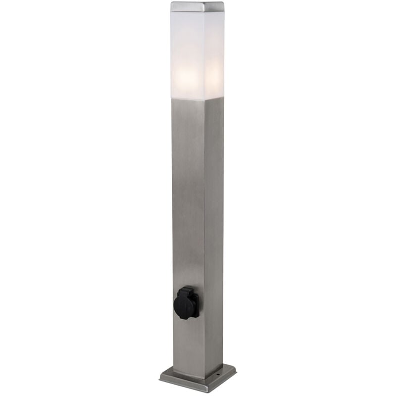 Qazqa - malios - Lampe extérieure à douille - 1 lumière - l 12.8 cm - Acier - Moderne, Design - éclairage extérieur