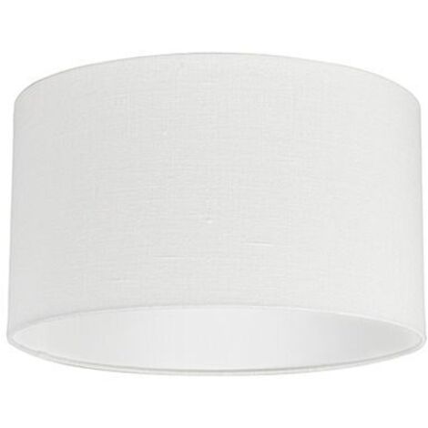 QAZQA Moderno Algodón y poliéster Pantalla de lámpara de tela blanco roto 35/35/20 ,