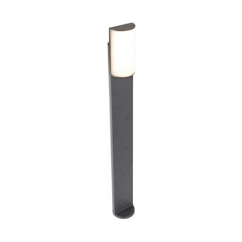 

Moderno Baliza moderna gris oscuro 70cm LED IP44 - HARRY Aluminio /Plástico Alargada Incluye LED Max. 1 x 8 Watt - Qazqa