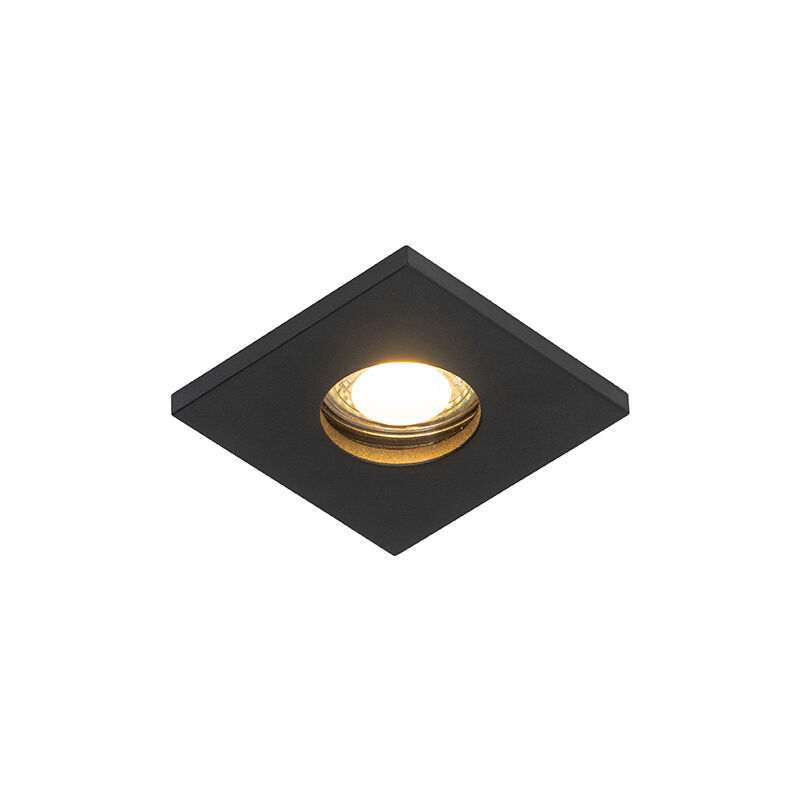 

+ Moderno Foco empotrado moderno negro IP54 - DOKU Aluminio Cuadrada Adecuado para LED Max. 1 x 50 Watt - Qazqa