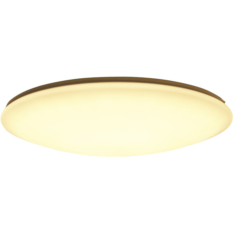 

QAZQA Moderno Plafón 60cm LED mando a distancia - EXTREMA Plástico /Acero Redonda Incluye LED Max. 1 x 90 Watt