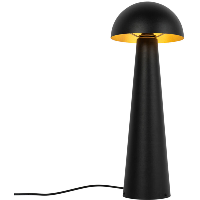 Mushroom - Lampadaire - 1 lumière - ø 25 cm - Noir - Moderne - éclairage extérieur - Qazqa
