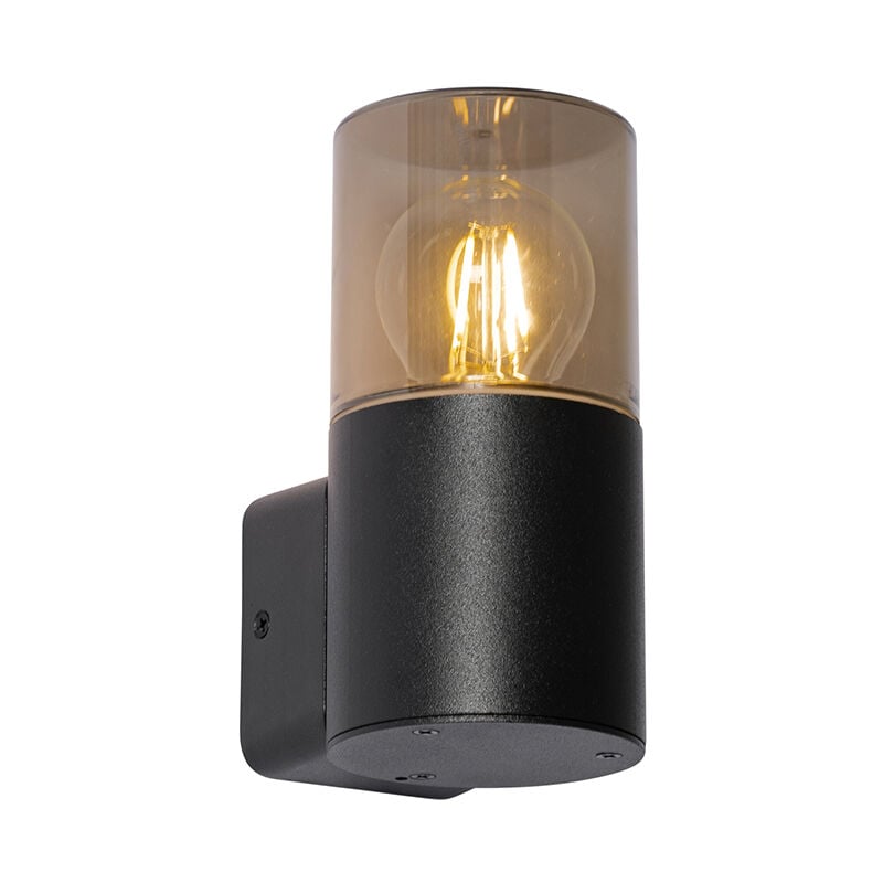 Odense - Applique murale - 1 lumière - l 8.5 cm - Gris - Moderne - éclairage extérieur - Qazqa