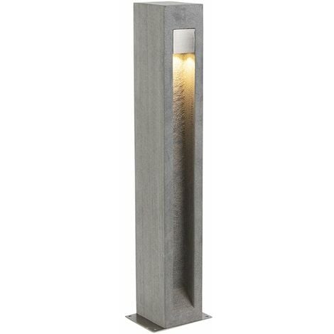 Piantana da esterno Led Garonne rettangolare E27 IP44 H. 80 cm- Trio  Lighting