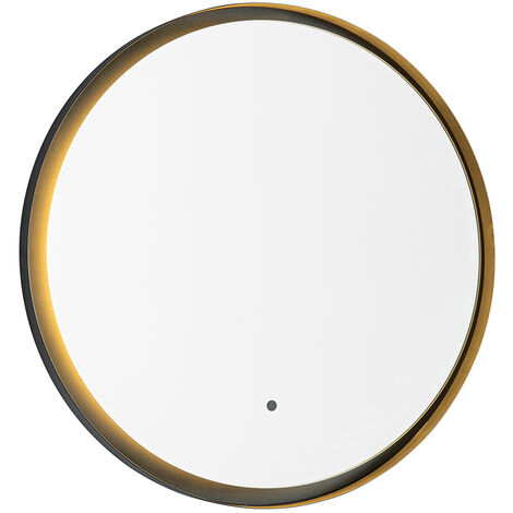 Doré LED Miroir Phare Lampe De Bain Applique Murale Éclairage De Salle De  Bains Armoire De Maquillage Fond Intérieur Coiffeuse Peinture Couloir Hôtel  Toilette Étanche IP44 Lumière Blanche 6000K,80CM : : Luminaires