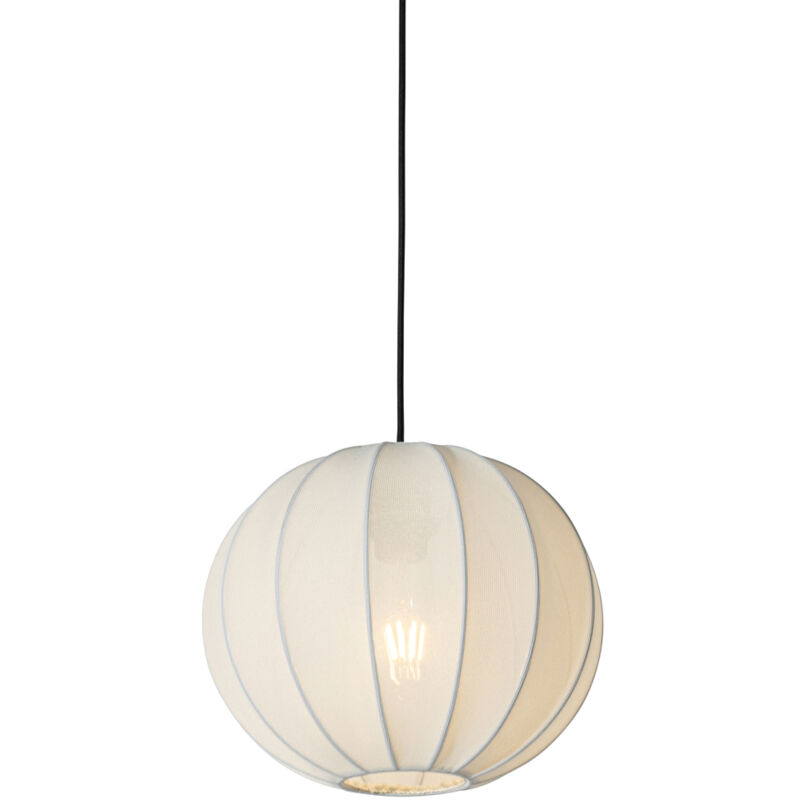 Plu - Suspension - 1 lumière - ø 30 cm - Blanc - Design - éclairage intérieur - Salon i Chambre i Cuisine i Salle à manger - Qazqa
