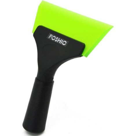 QAZQA Raclettes en Caoutchouc de Silicone Raclette en Silicone Polyvalente pour Fenêtre, Verre, Porte de Douche, Pare-Brise de Voiture