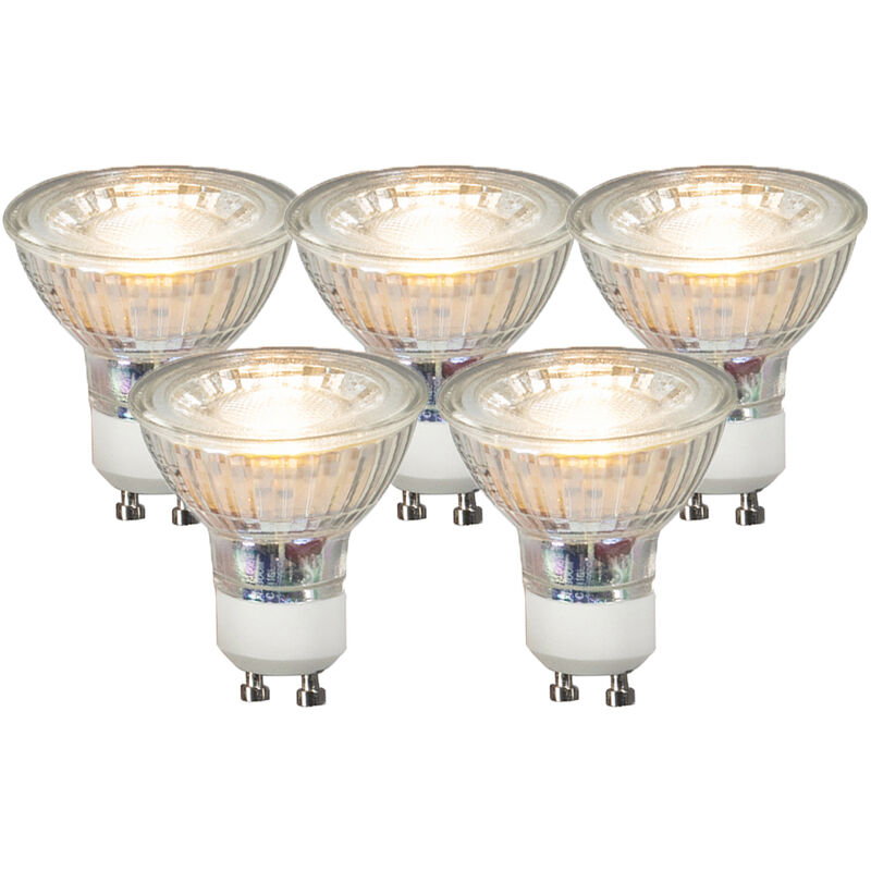 

Set 5 bombillas GU10 LED COB 3W 230LM 3000K - Luedd