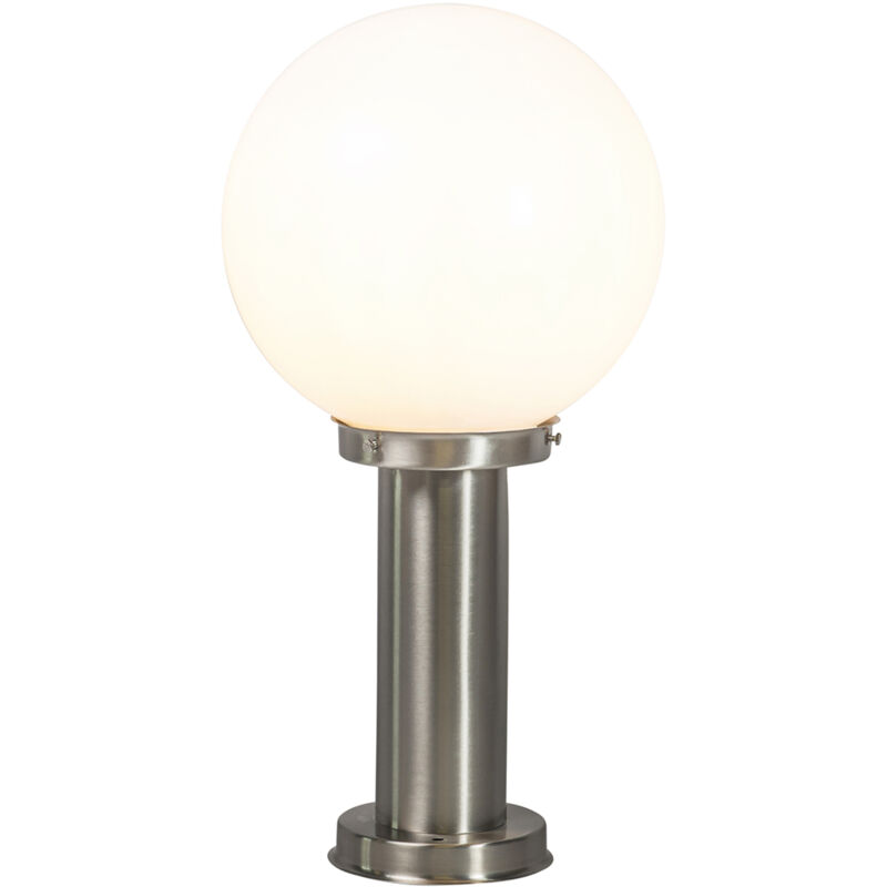 Sfera - led Dimmable éclairage de terrasse et d'allée de jardin variateur inclus - 1 lumière - ø 25 cm - Acier - Moderne - éclairage extérieur - Qazqa