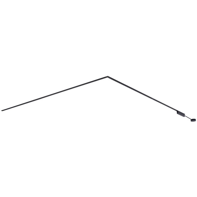Qazqa - Système d'éclairage sur rail moderne noir monophasé 400 cm - Magnetic