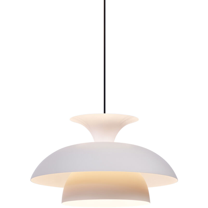 QAZQA titus - Suspension - 1 lumière - Ø 50 cm - Beige - Scandinave - éclairage intérieur - Salon I Chambre I Cuisine I Salle à manger