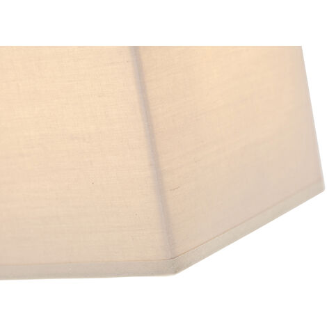 QAZQA vete - Applique murale avec Abat-Jour - 1 lumière - L 150 mm - Beige - Moderne - éclairage intérieur - Salon I Chambre