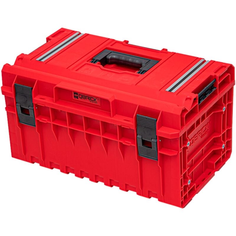 Qbrick System - one 350 2.0 Technique red ultra hd Custom Mallette à outils modulaire Organiseur 585 x 385 x 320 mm 38 l empilable IP66