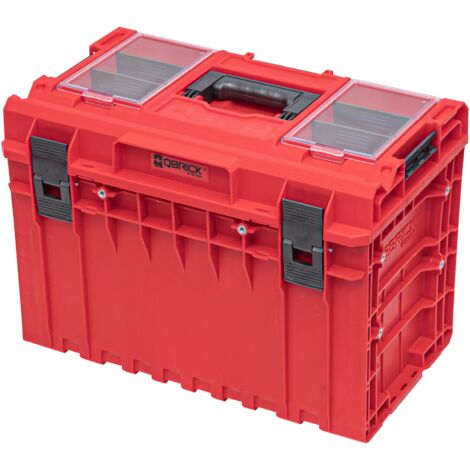 Qbrick System ONE 450 2.0 PROFI RED ULTRA HD Custom Mallette à outils modulaire organisateur 585 x 385 x 420 mm 52 l empilable IP66