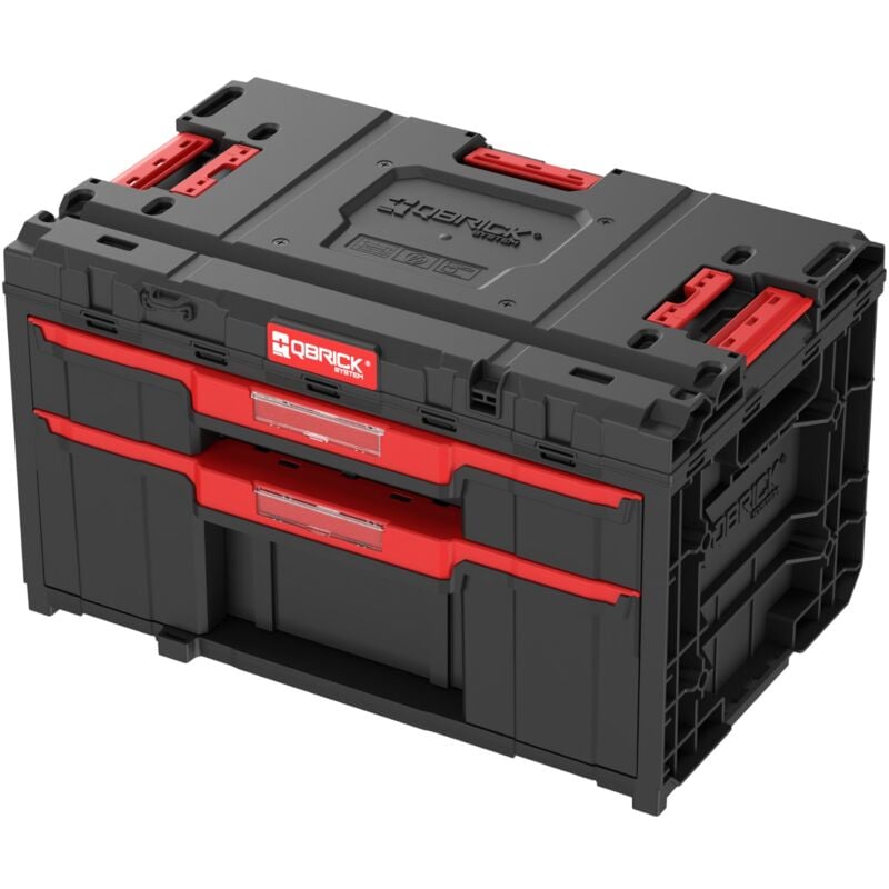 Qbrick System ONE Drawer 2 Plus Toolbox 2.0 boîte à outils modulaire 587 x 380 x 340 mm 9 l 20 l