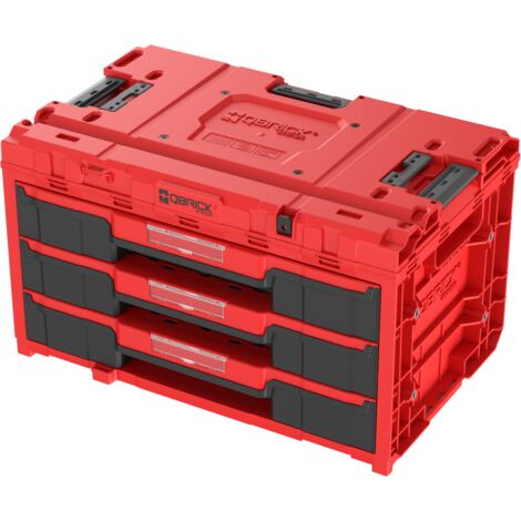 Qbrick system one drawer 3 toolbox 2.0 red ultra hd customcustom