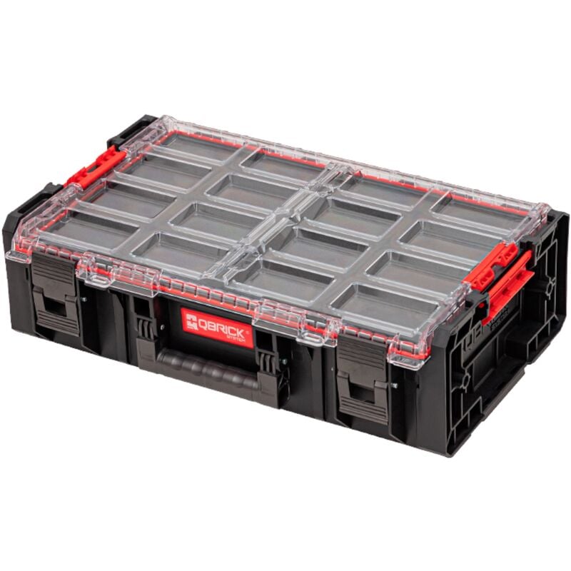 System one Organizer 2XL 2.0 mfi empilable 582 x 387 x 172 mm 19,5 l IP66 avec insert en mousse - Qbrick