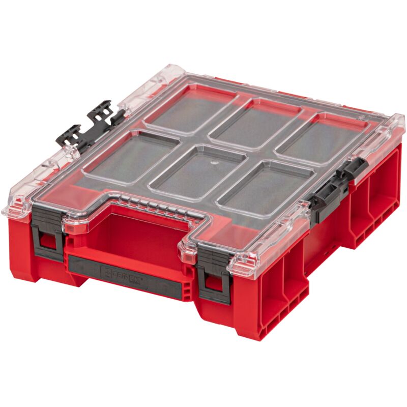 System one Organizer m Plus mfi red ultra hd Organizer 364 x 264 x 106 mm 4 l stapelbar IP66 - Qbrick