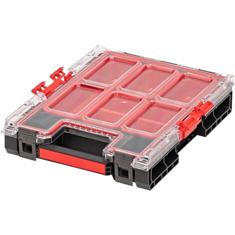 DRAKKAR EQUIPEMENT Qbrick System ONE Organizer M stapelbar 365 x 265 x 77 mm 2,5 l IP 66 mit 5 Inlays