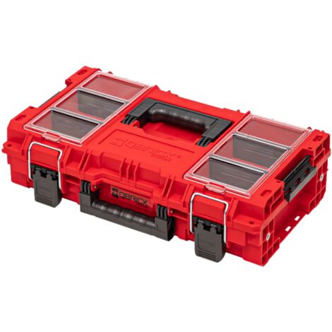 Qbrick System PRIME Toolbox 150 Profi RED ULTRA HD Custom stapelbar 535 x 327 x 141 mm 13,5 l IP66