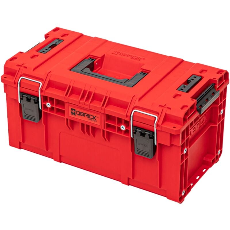 System prime Toolbox 250 Vario red ultra hd Custom empilable 535 x 327 x 271 mm 26l IP66 avec 3 séparateurs - Qbrick