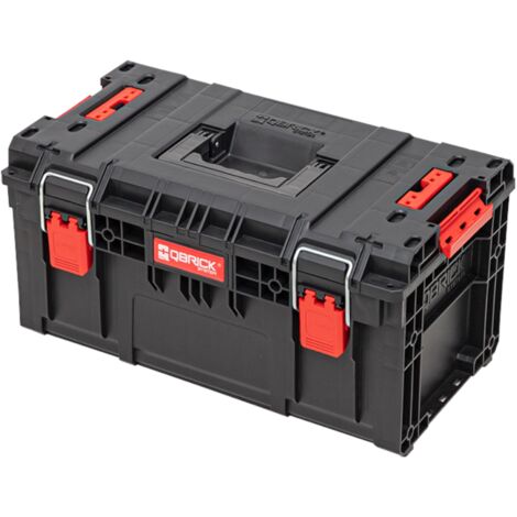 Qbrick System PRIME Toolbox 250 Vario stapelbar 535 x 327 x 271 mm 28l IP66 mit 3 Trennwänden