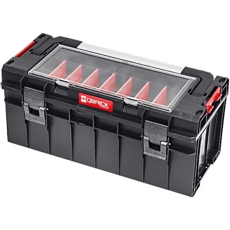 Qbrick System PRO 600 Expert Werkzeugkoffer modularer Organizer 545 x 270 x 246 mm 22 l stapelbar IP54