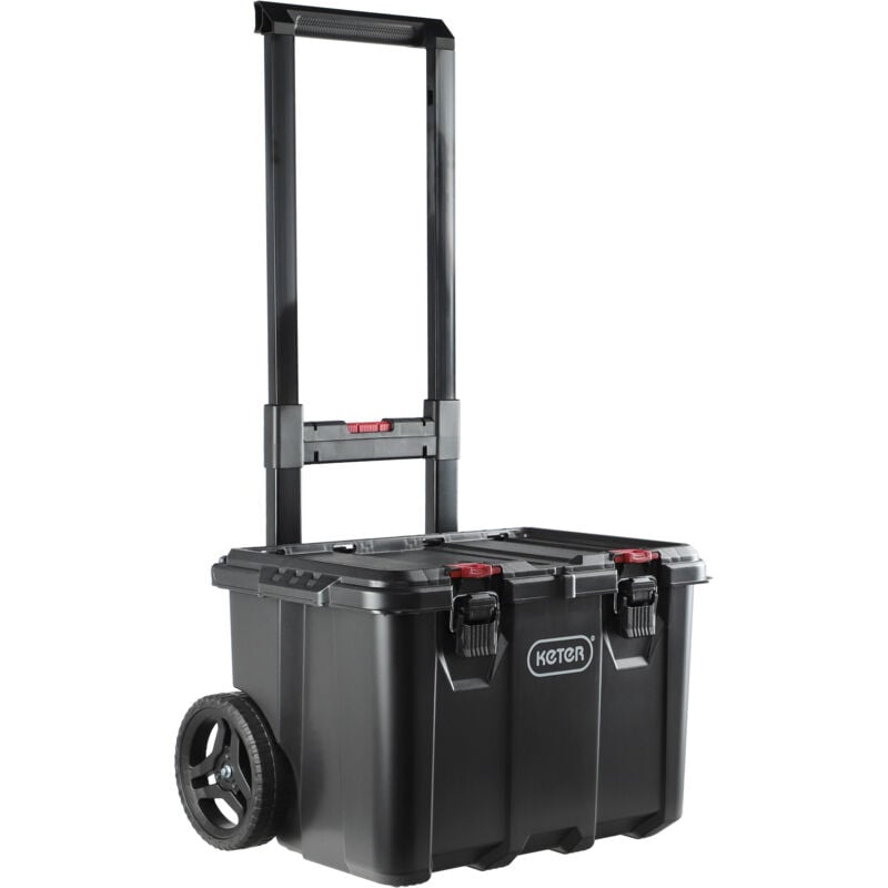 Keter - Boîte à outils sur valise à roulettes