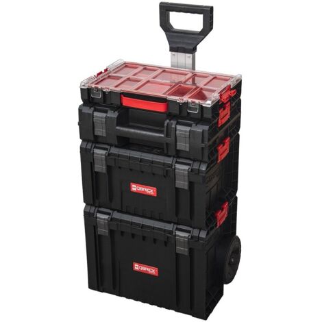 Qbrick Système Pro Set 3 Set di Stoccaggio Nero