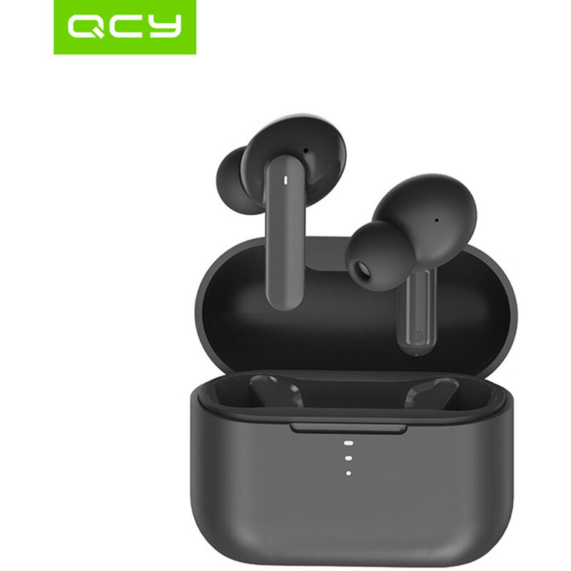 

T10 Auriculares Bluetooth 5.0 TWS Auriculares inalambricos verdaderos Controlador de armadura dual con cuatro popovers de microfono Emparejamiento