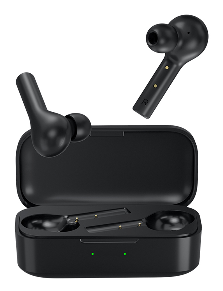 

T5 (Nuevo) Auriculares estereo inalambricos verdaderos Auriculares BT Control tactil Cancelacion de ruido Auriculares con microfono incorporado en la