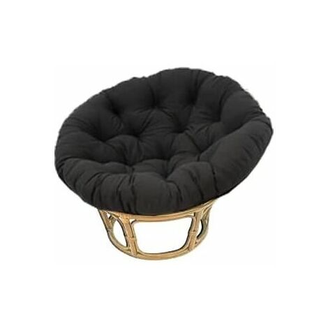 QEM – Coussin pour Papasan 120 cm – Confort optimal – S'adapte parfaitement à votre fauteuil – Tissu résistant et facile à entretenir