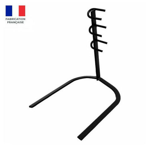 QEM – Support de grille multi-position pour cheminée et barbecue – 3 hauteurs de cuisson – Largeur 28 cm – Profondeur 35 cm – Hauteur 40 cm