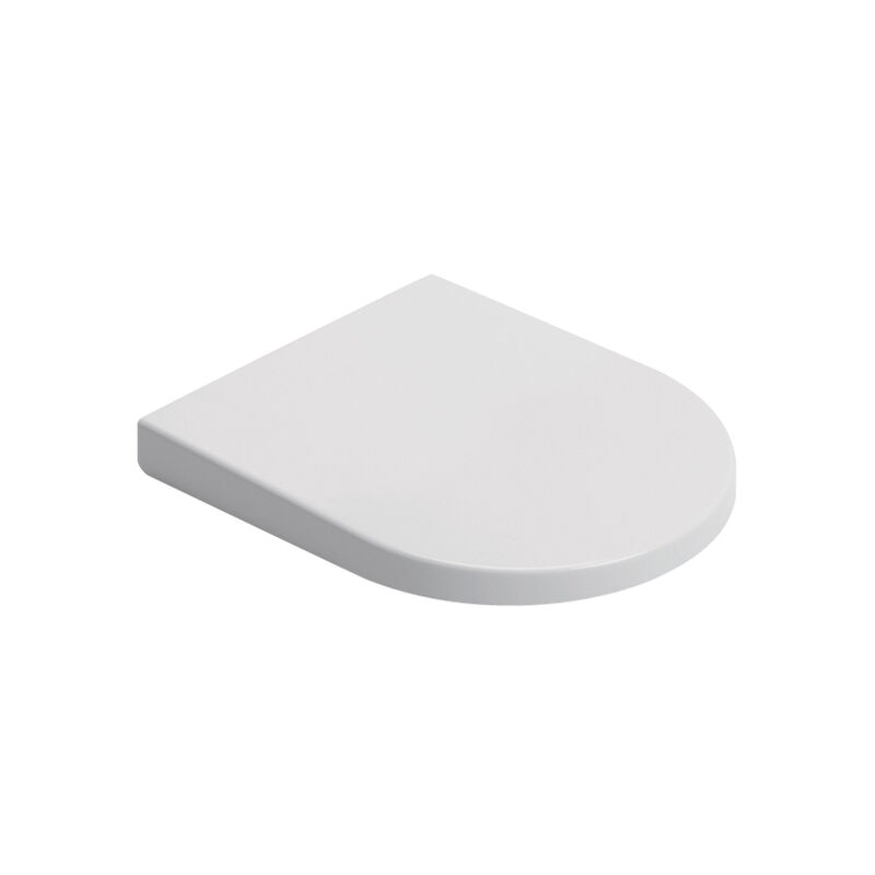 Qeramiq - Urby Abattant wc - fermeture douce - démontage rapide - blanc