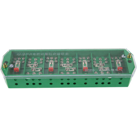 QFJ6/PJ1 Boîtier de Jonction Électrique 3-Phase 4-Fils pour Compteur Domestique