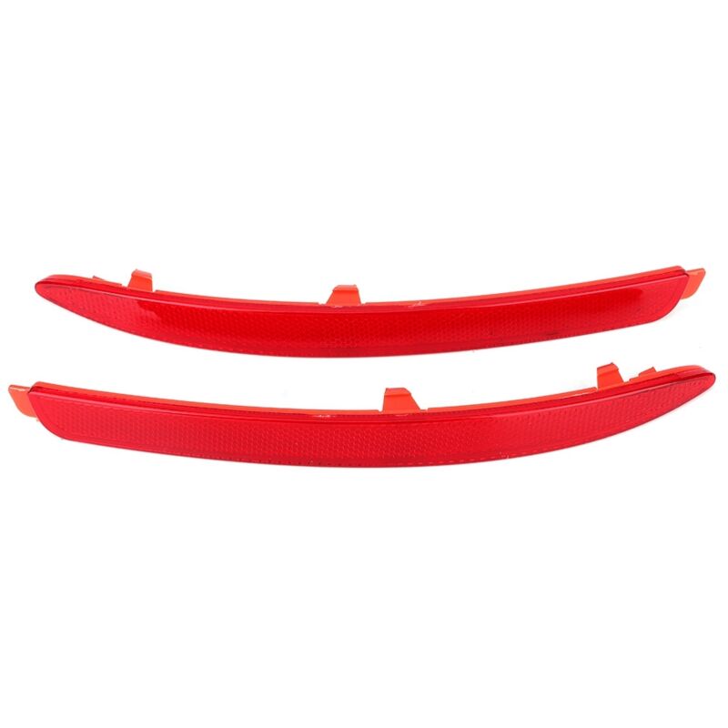 Image of Qiilu 2-teilige Heckstoßstangenreflektoren 1Z0945105 für 2010-2014 V8o277