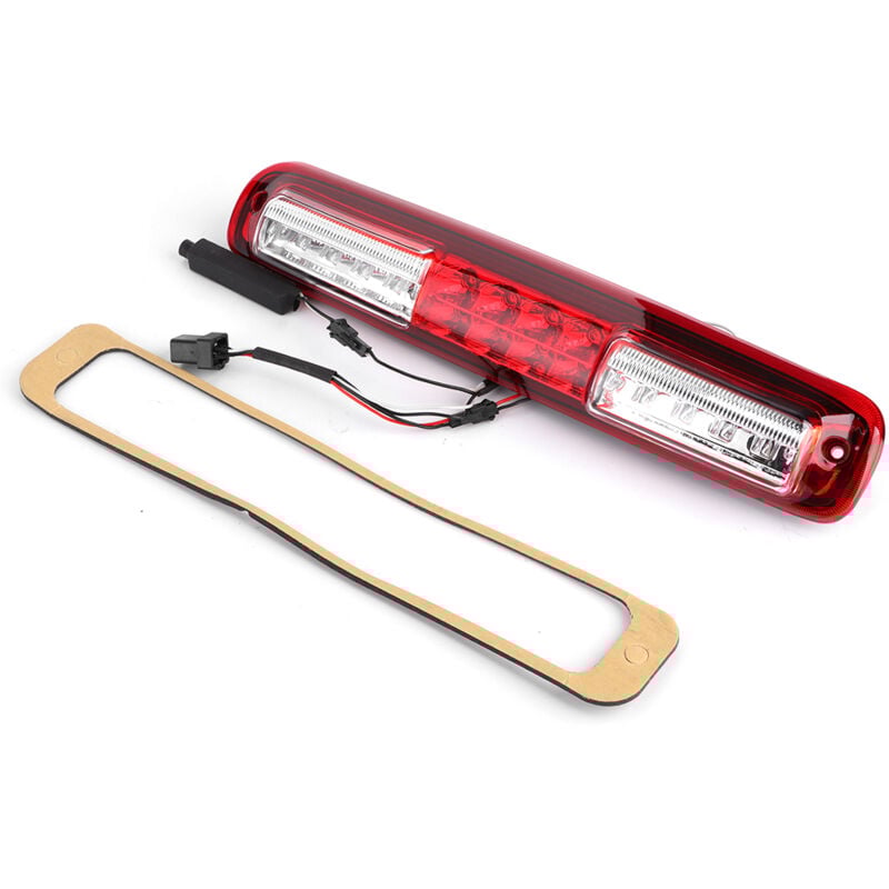 Image of Qiilu Dritte LED-Rückleuchte für Silverado 1500/2500/3500 99–06 (Rot und Weiß).