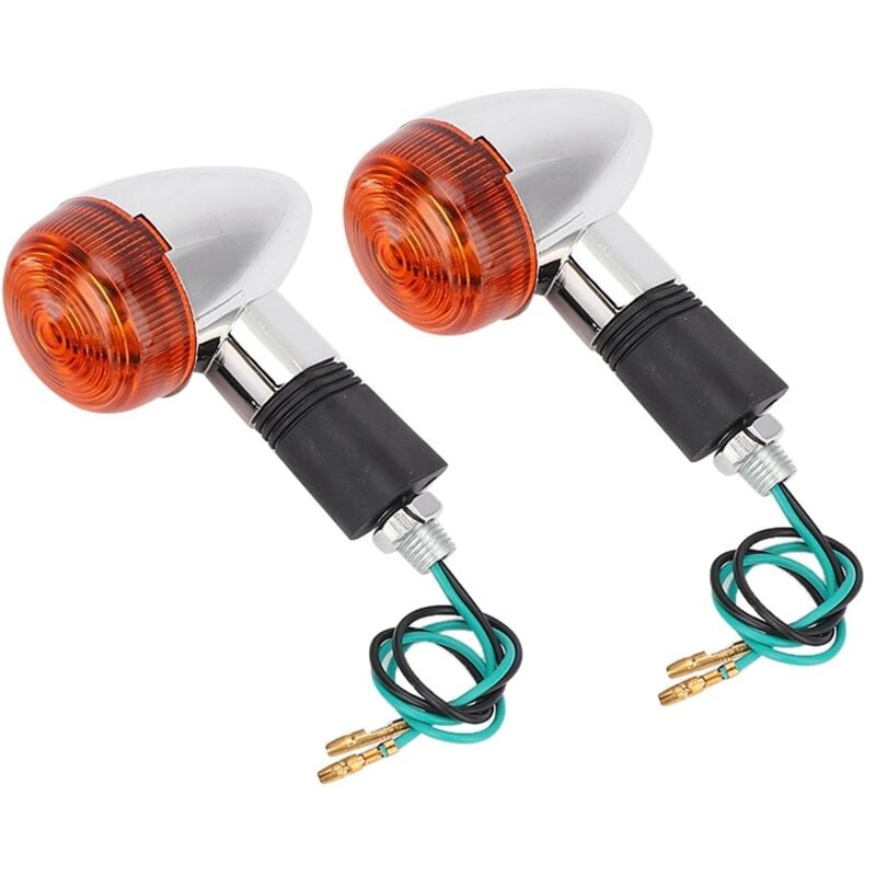 Image of Qiilu Motorradblinker, universelles Motorradblinker-Zubehör für SUVs und Motorräder.