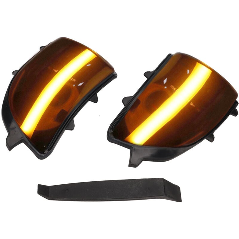 Image of Qiilu Seitenblinker, Auto-Seitentür-Blinker, Spiegelleuchten 31111813 für XC90 2007-2014.