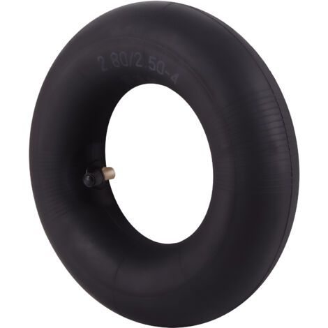 Qingda 2.80/2.50-4 Mini-Schläuche, kompatibel mit Rollern/Skateboards/Mini-Motorrädern für Senioren, Universal-Schläuche mit gebogenem Ventil, verschleißfest und platzsicher