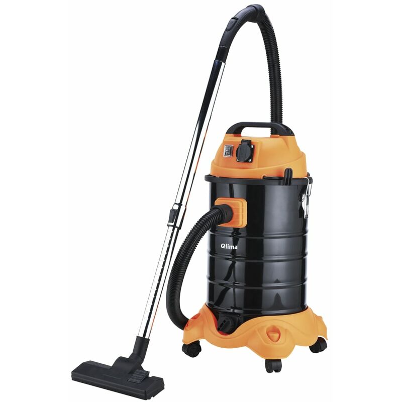 

Qlima Aspiradora en seco y húmedo 1500 W WDZ530 - Naranja