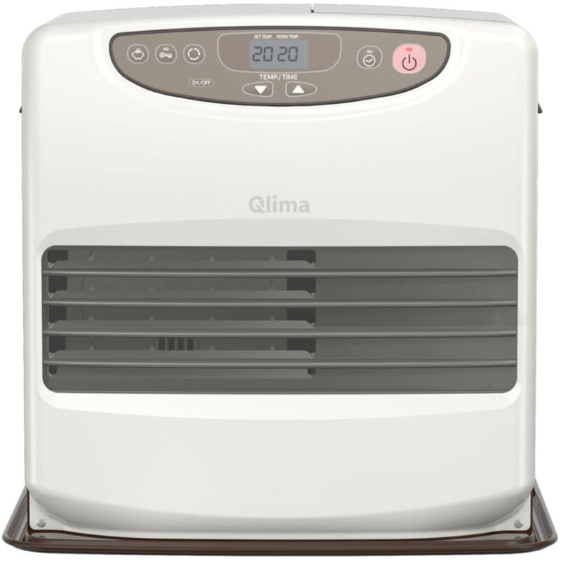 

Calefactor de parafina portátil 428W blanco/chocolate SRE 9046C2 - Blanco - Qlima