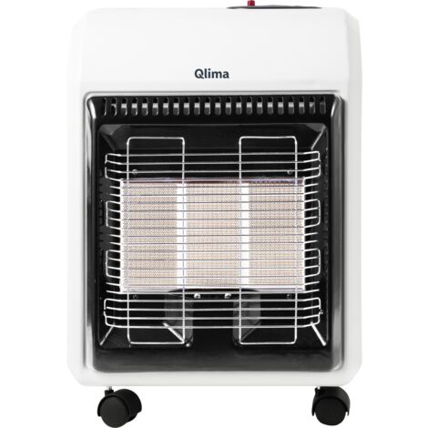 QLIMA GH741RM 4100 watts - Mini poele a gaz infrarouge - Butane - Systeme ODS - 3 puissances