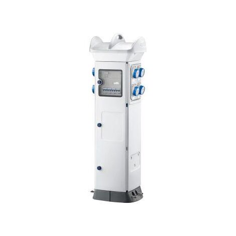 QMC63C 8 PRISES 2P+T 16A IP55 BLANC GEWISS GW68857W
