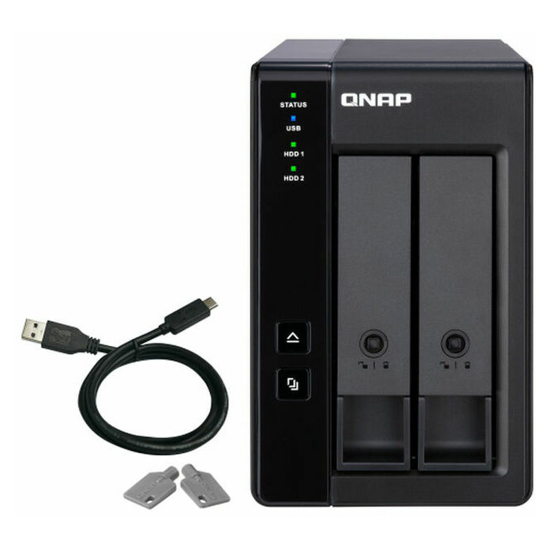 

Almacenamiento en Red NAS TR-002 Negro - Qnap